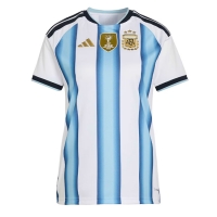 Camiseta Argentina Primera Equipación Replica Mundial 2026 para mujer mangas cortas